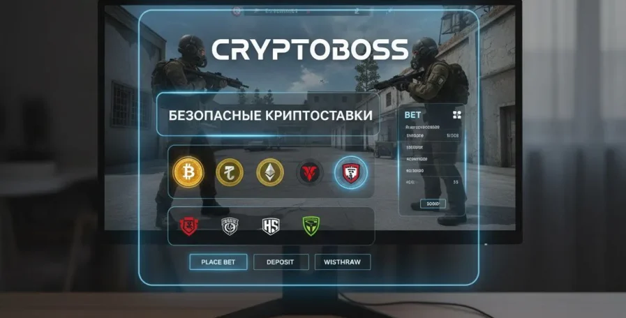 Безопасные криптоставки на Counter-Strike: что предлагает Cryptoboss Безопасные криптоставки на Counter-Strike: что предлагает Cryptoboss